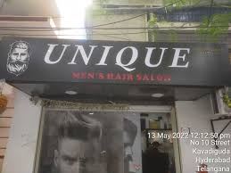 Unique men's hair saloon